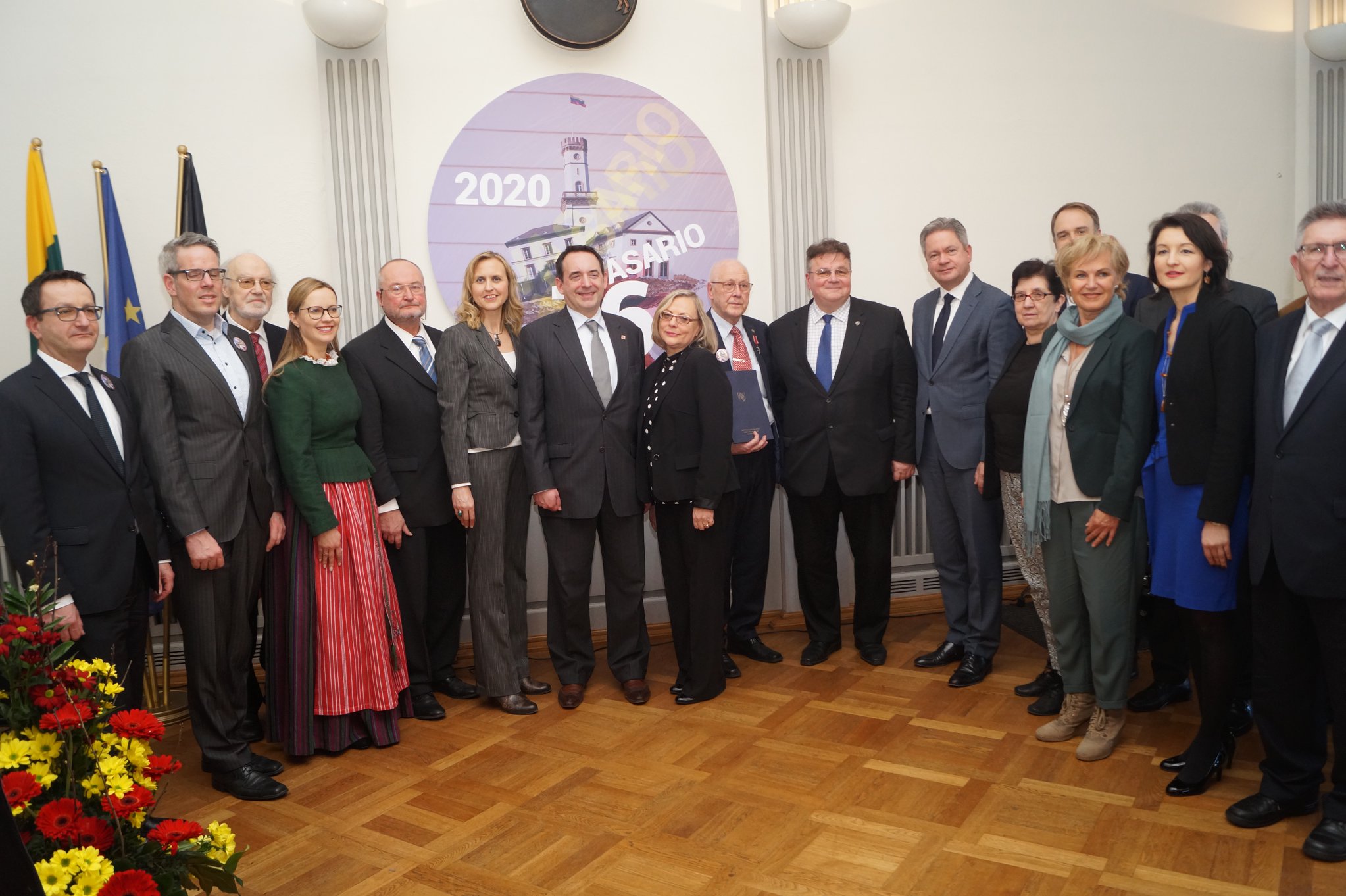 Tag der Wiederherstellung der Souveränität Litauens und der 70. Geburtstag unseres Gymnasiums