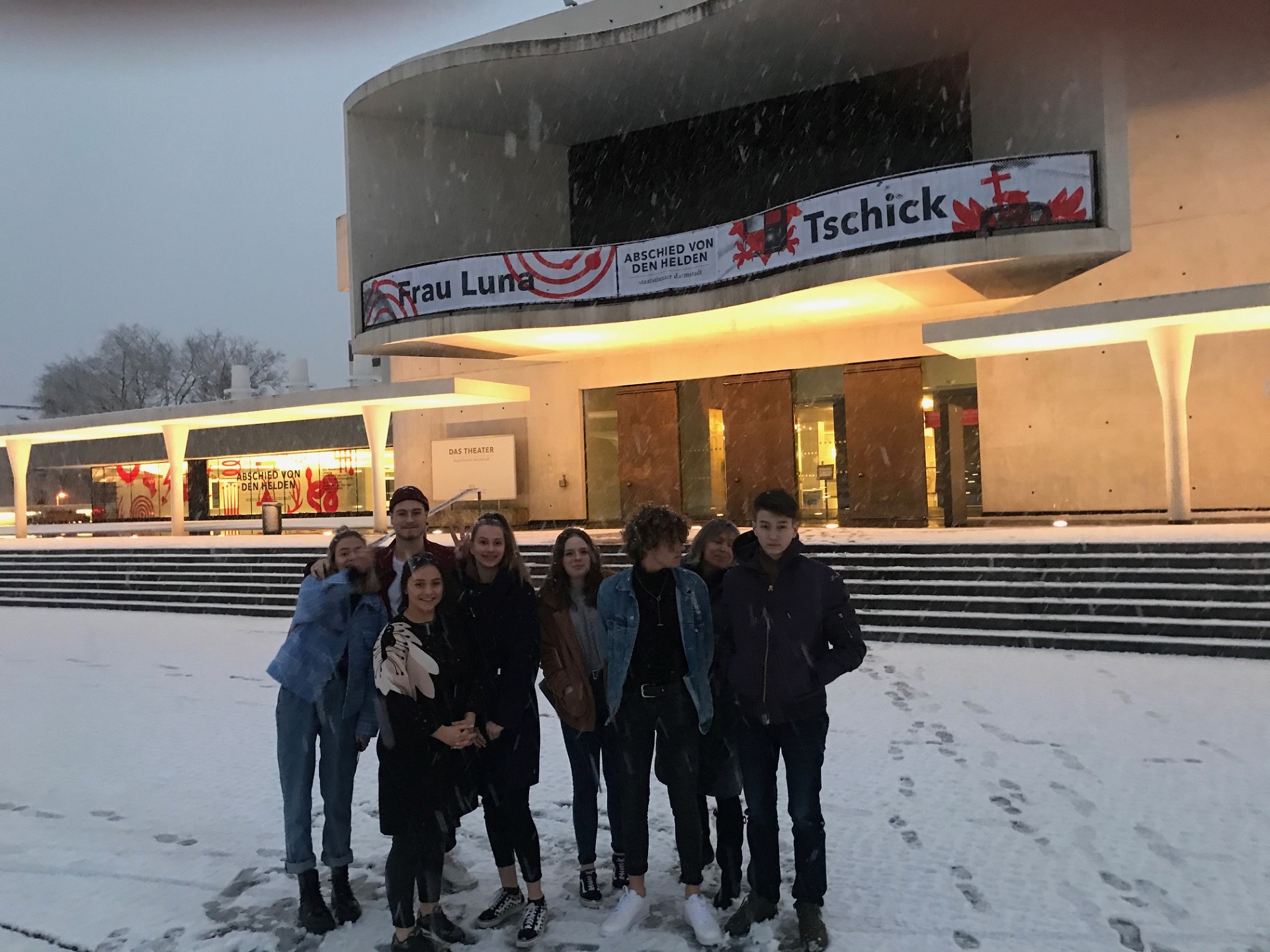 Išvyka į Darmštato valstybinį teatrą (Foto: G. Ručys)