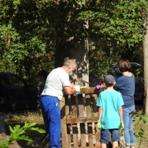 Ein Dankeschön von Herzen allen fleißigen Helferinnen und Helfer am Freiwilligentag 2020 bei uns im Litauischen Gymnasium (Foto: Dr. G. Hoffmann)