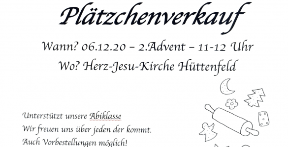 Aktionen für die Abi-Kasse – Plätzchen, Schulpullis und Fundmate