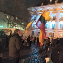 Palaikymo akcija Ukrainai Mannheime (Foto: I.G.Lendraitienė, M.D.Schmidt)