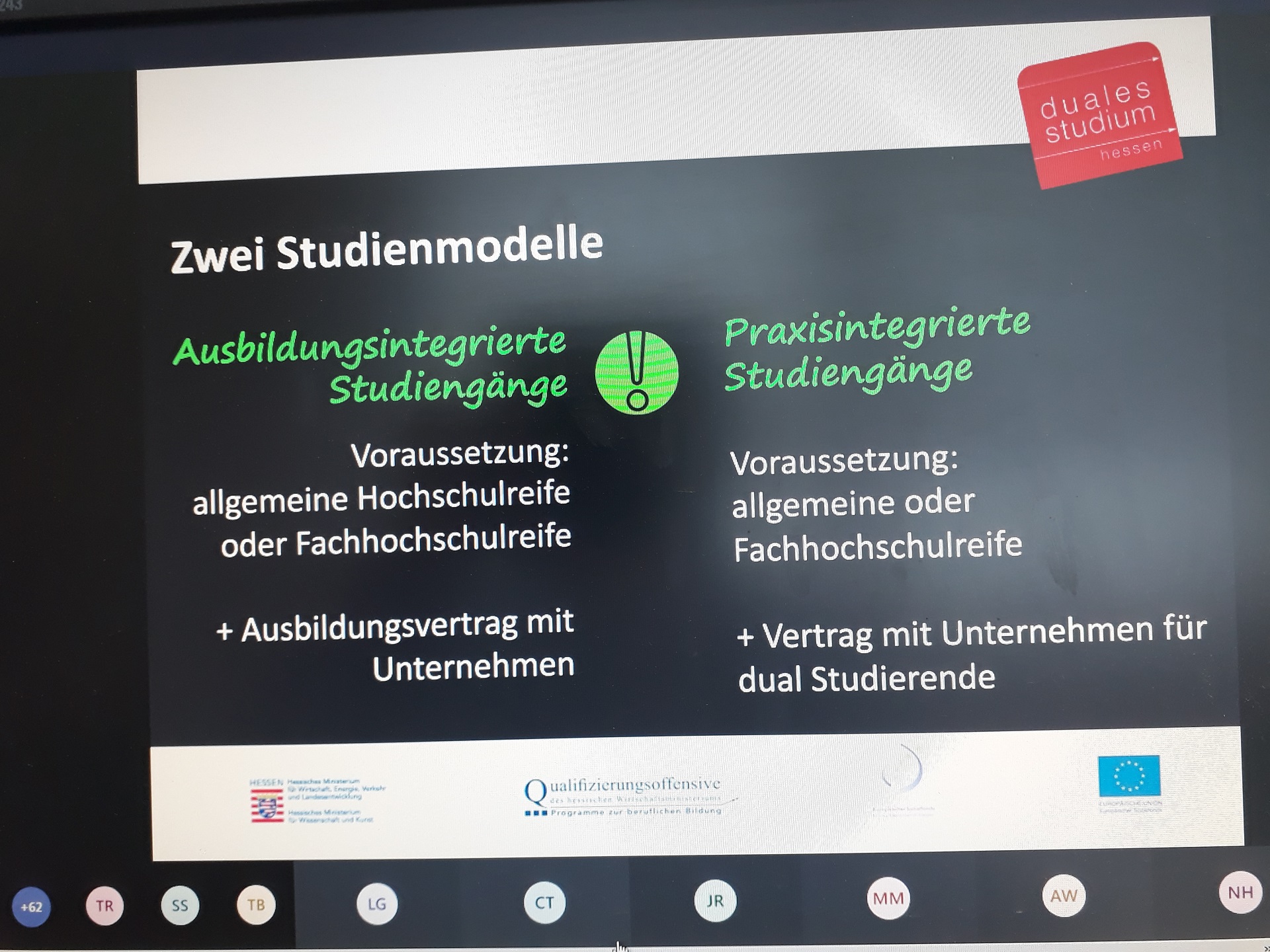 Berufs- und Studienorientierung – Ein kurzer Überblick (Foto: Dr. G. Hoffmann)