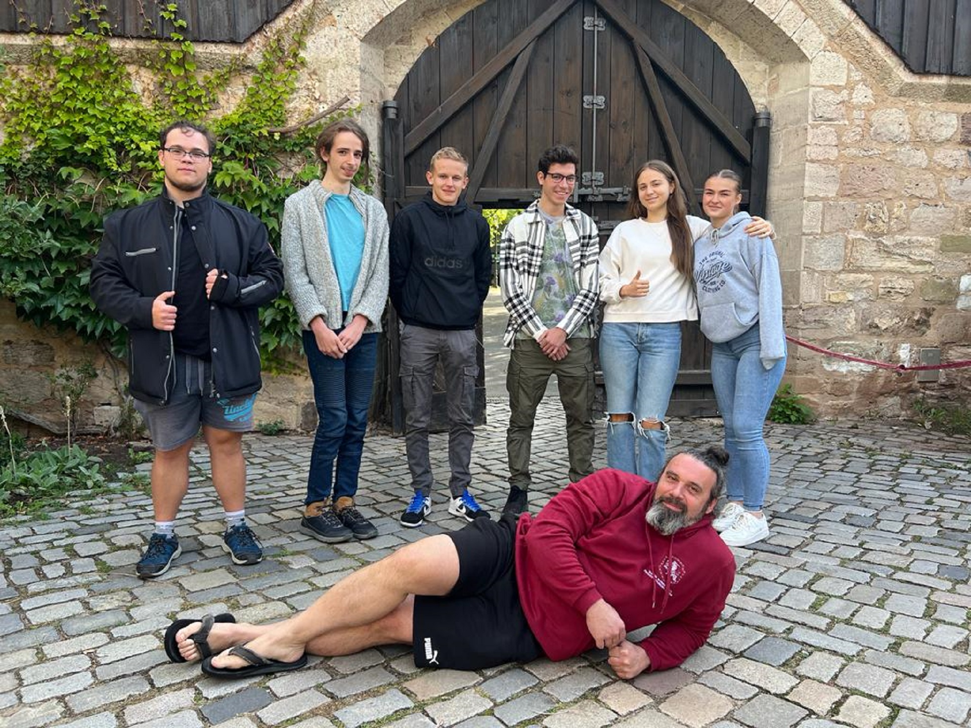 Zu Gast beim „Dürer Camp“ auf Burg Hoheneck/Bayern