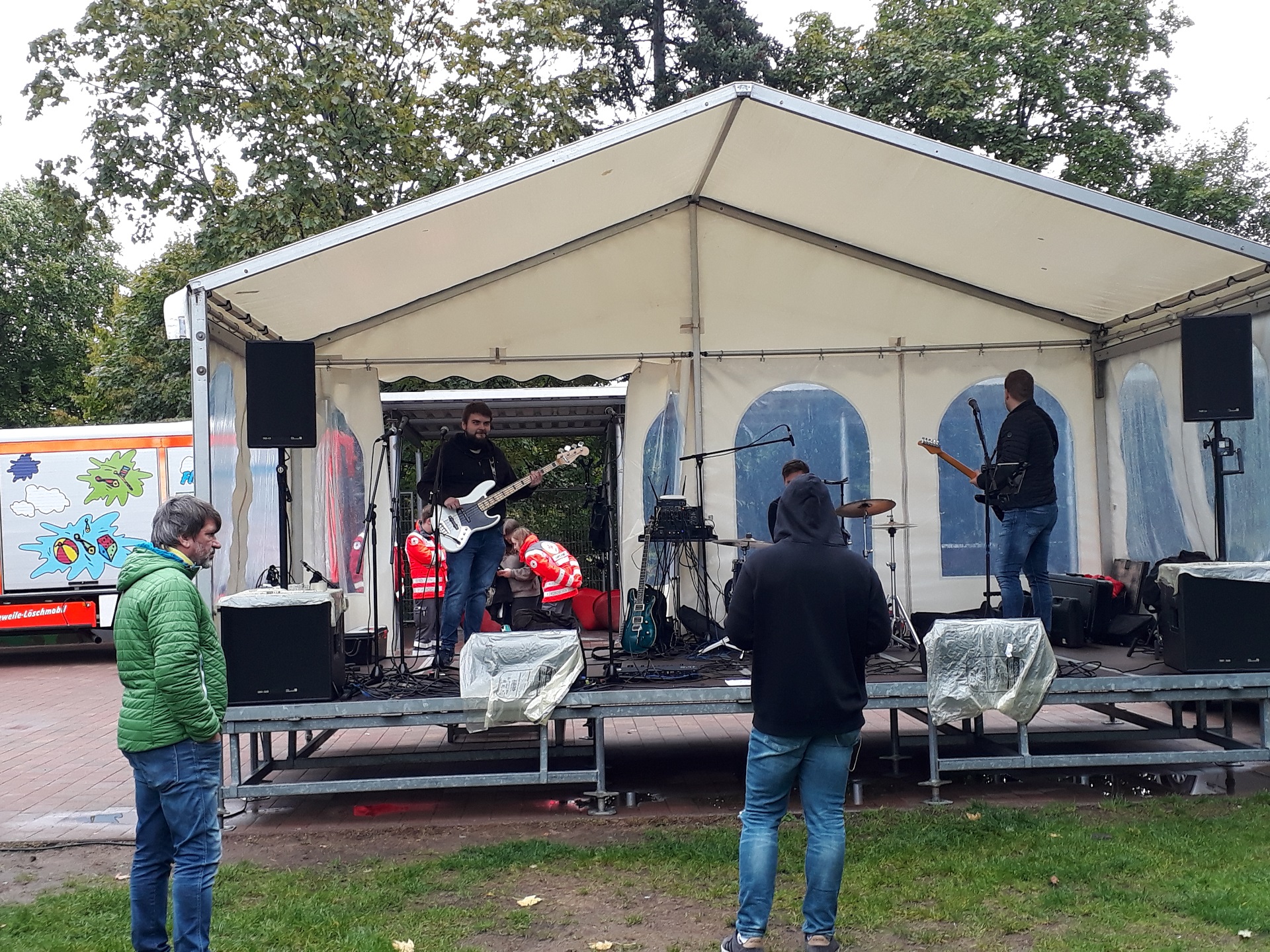 Ein Zeichen gegen Rassismus setzen – Race Against Racism in Lampertheim (Foto: Dr. G. Hoffmann)