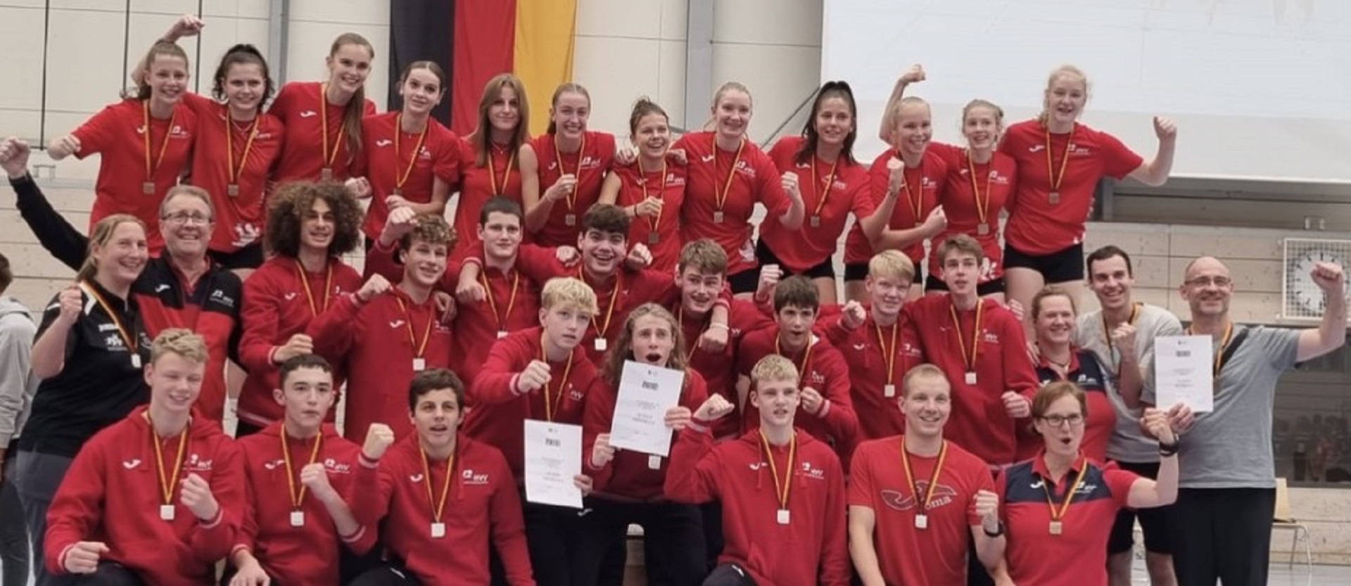 Schülerin des litauischen Gymnasiums holt mit Hessenauswahl Bronze beim Volleyball Bundespokal