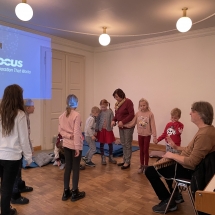 Projektas „Kalba gimtoji lūposna įdėta“ šeštadieninių mokyklų tėvams ir mokytojams (Foto: D. Kriščiūnienė)