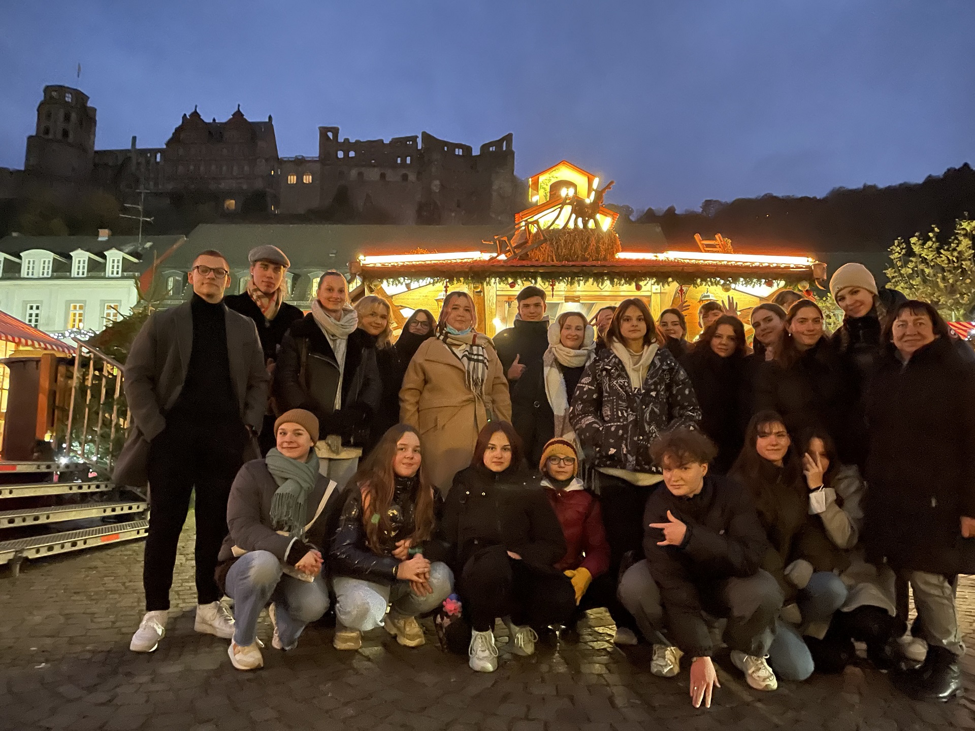 Ausflug der katholischen Jugendgruppe nach Heidelberg