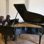 Talentingų jaunųjų pianisčių pasirodymas (Foto: A. Geibel)