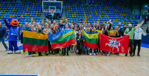 Basketballspiel in Frankfurt