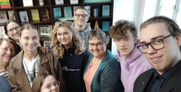 Besuch der 13. Klasse beim litauischen Kulturinstitut