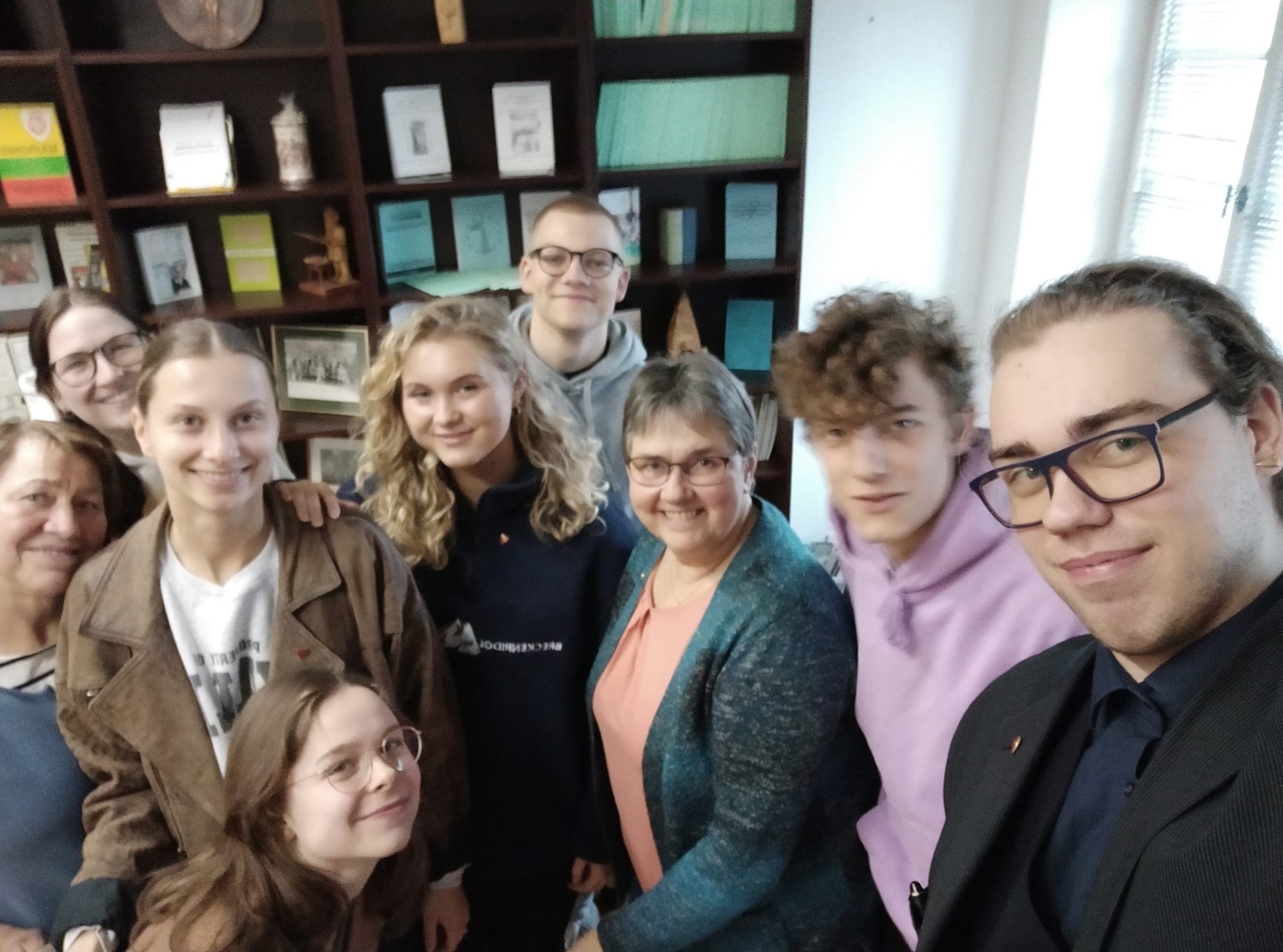 Besuch der 13. Klasse beim litauischen Kulturinstitut