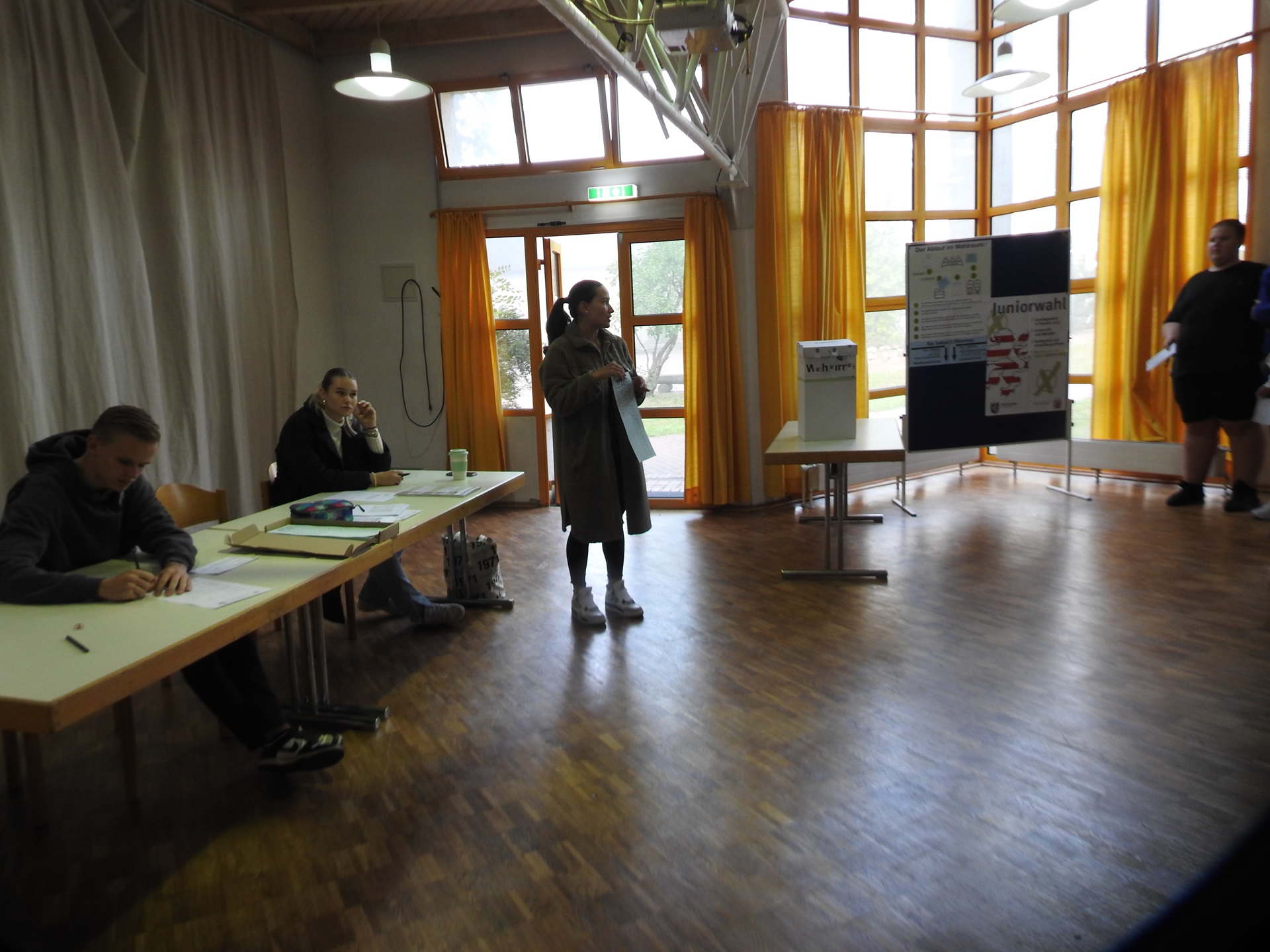 Juniorwahlen Hessen 2023 – ein Schulprojekt zur politischen Bildung (Foto: Dr. G. Hoffmann)