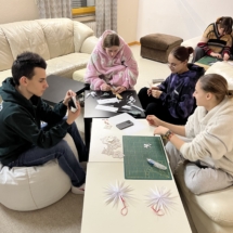 Bendrabutyje žiemos švenčių belaukiant (Foto: A. Ručienė)