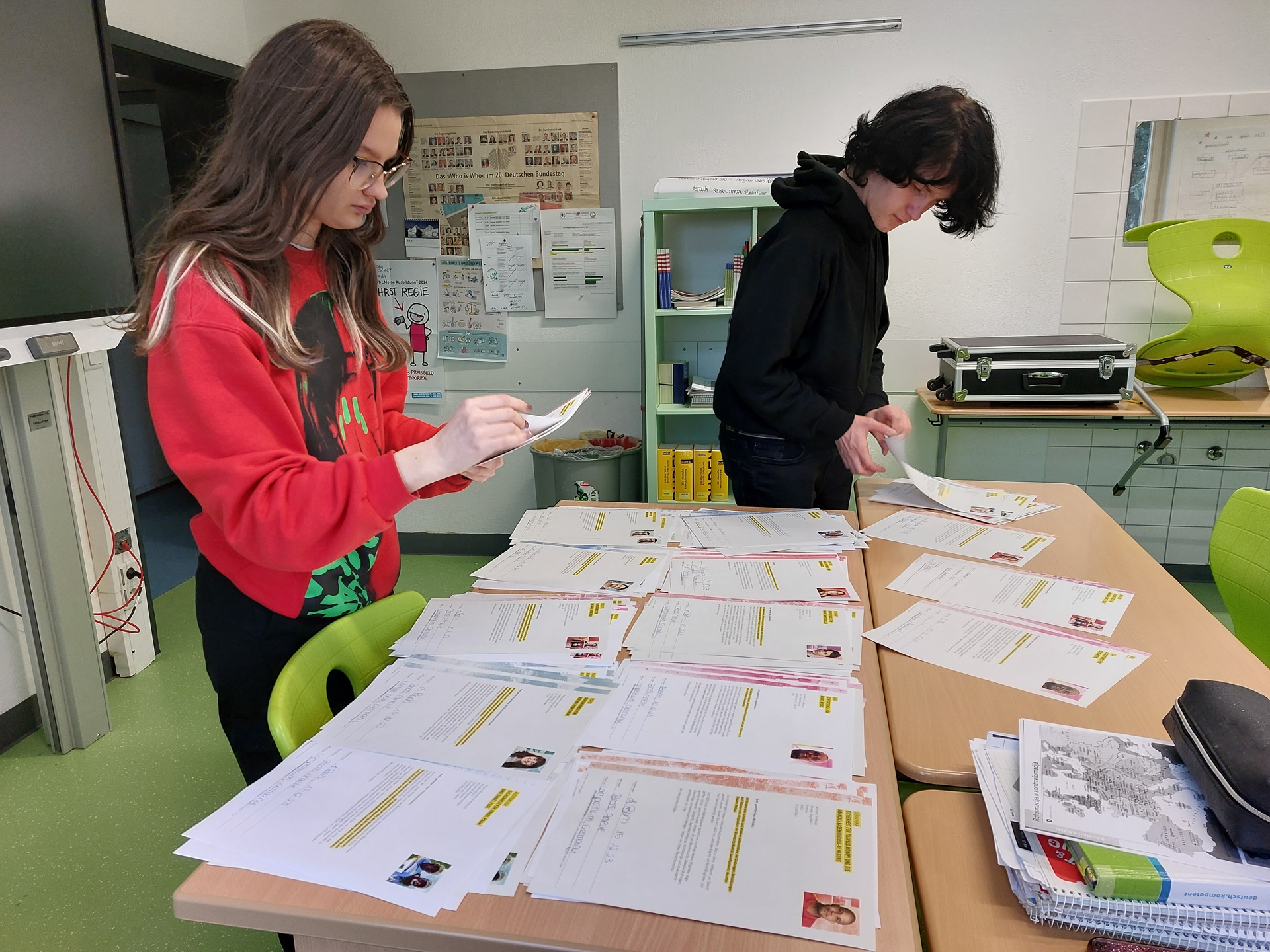 „Schreib für Freiheit! – Amnesty International Briefmarathon 2023 (Foto: Dr. G. Hoffmann)