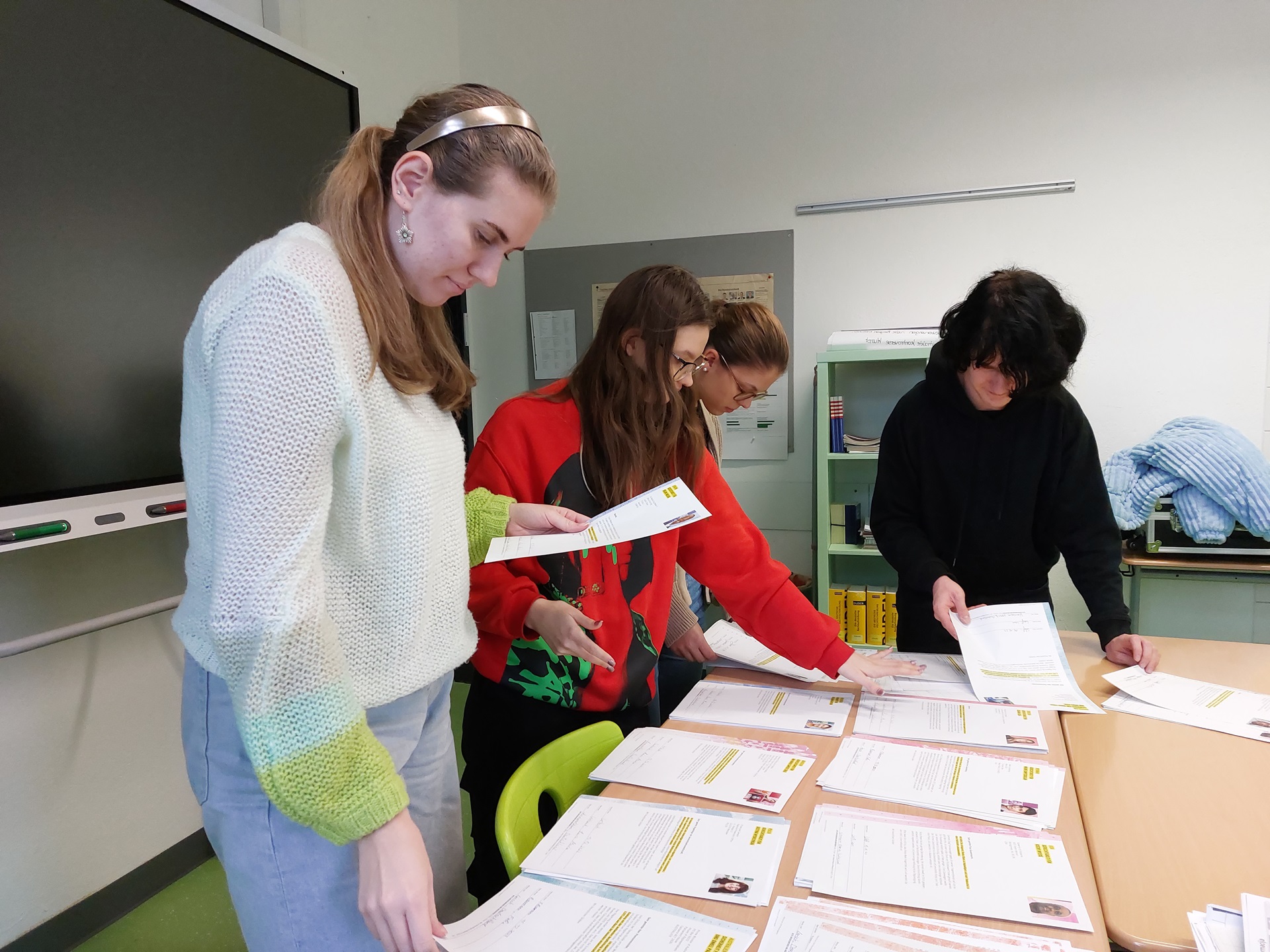 „Schreib für Freiheit! – Amnesty International Briefmarathon 2023 (Foto: Dr. G. Hoffmann)