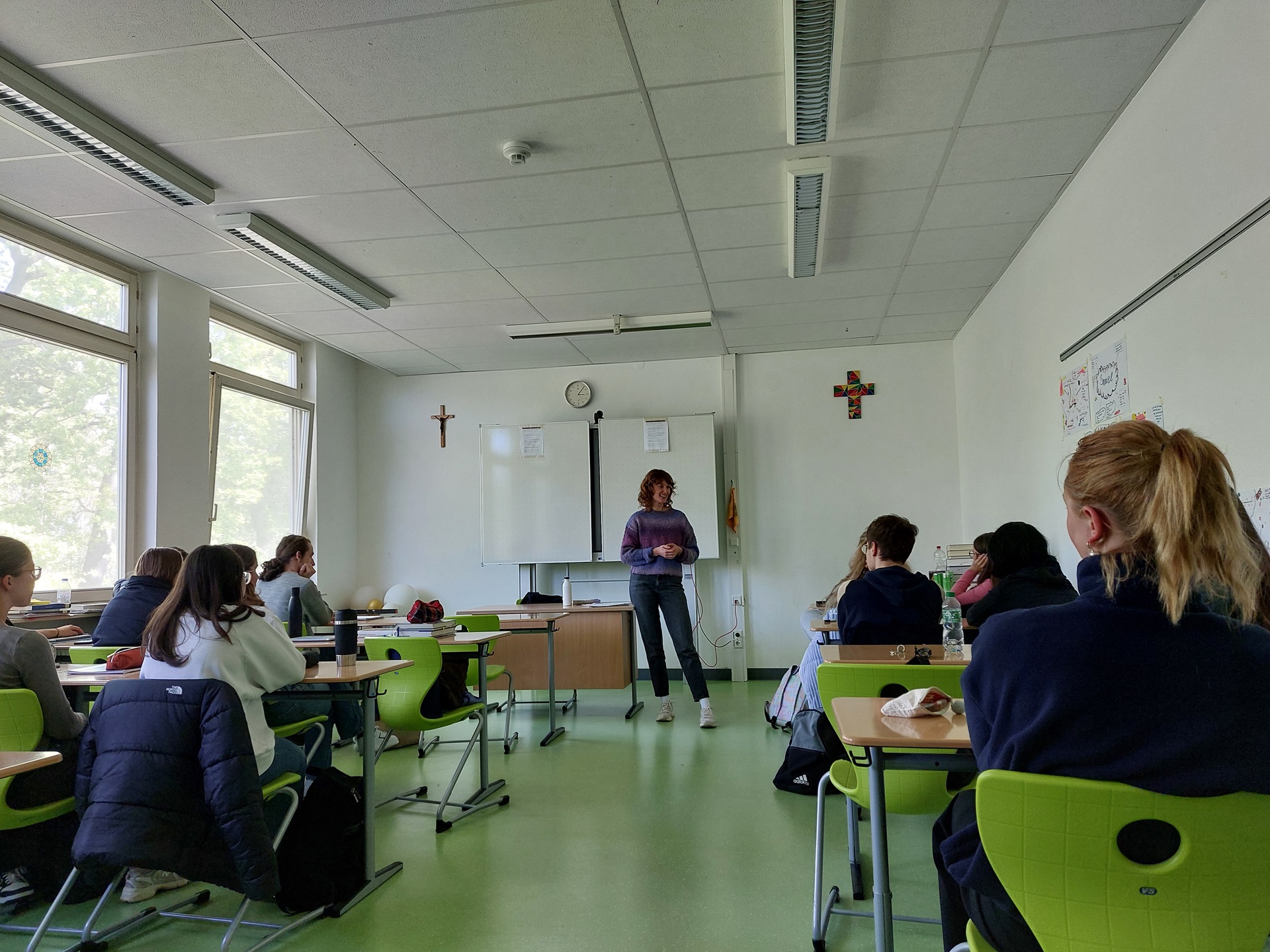 Büchners „Woyzeck“ - Schullektüre und heute noch aktuell – ein Theaterbesuch, der Fragen hinterlässt und ein Workshop, der klärend unterstützt (Foto: Dr. G. Hoffmann)