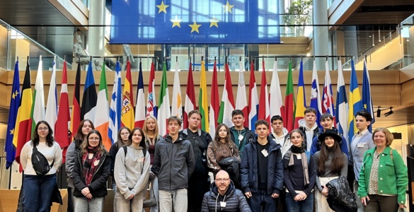 Europa auf der Spur: Klassenfahrt der Klasse 9 nach Straßburg