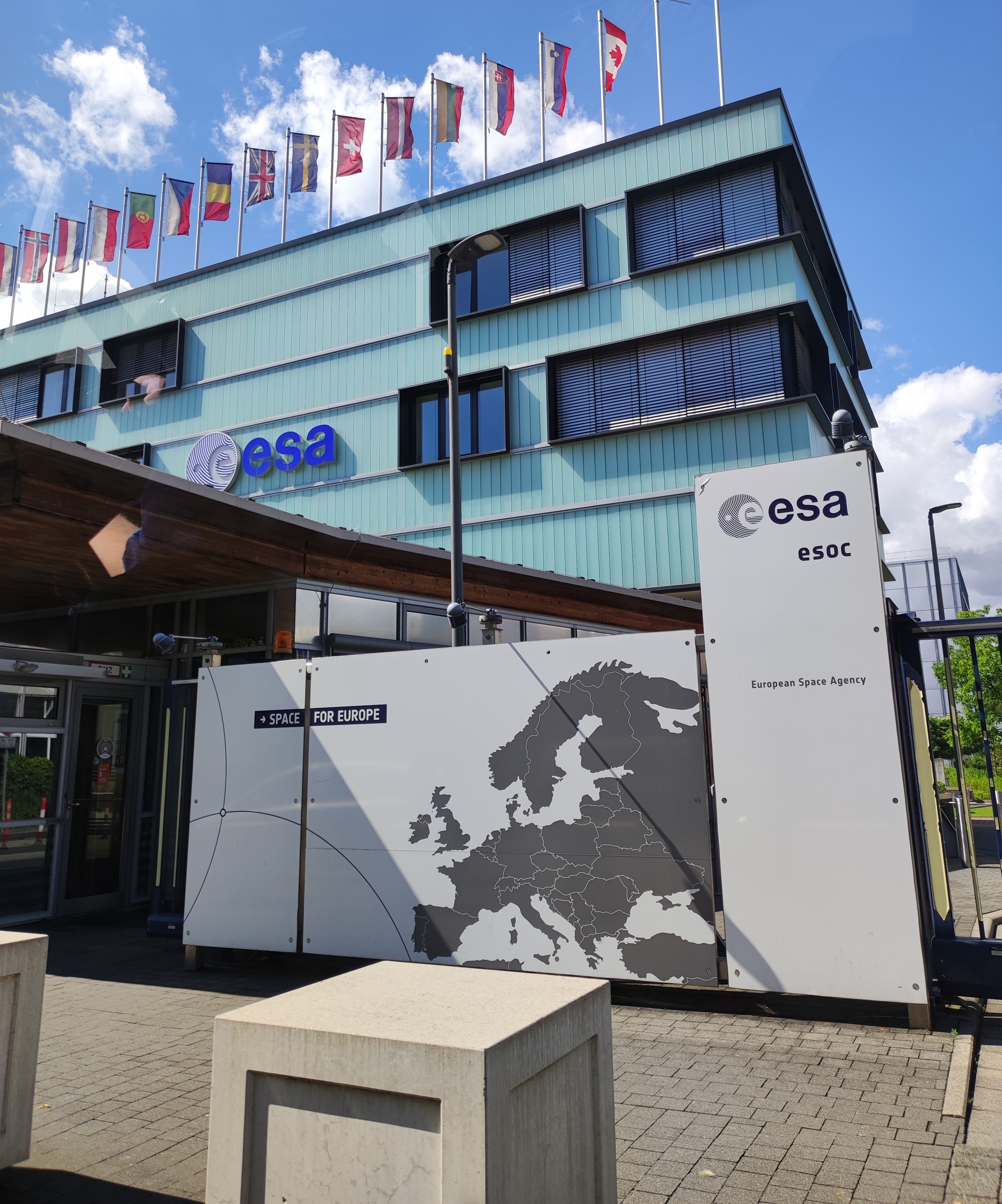 Das Tor zum Weltraum – Praktikum im ESOC (Foto: Emilia K., Kl. 11)