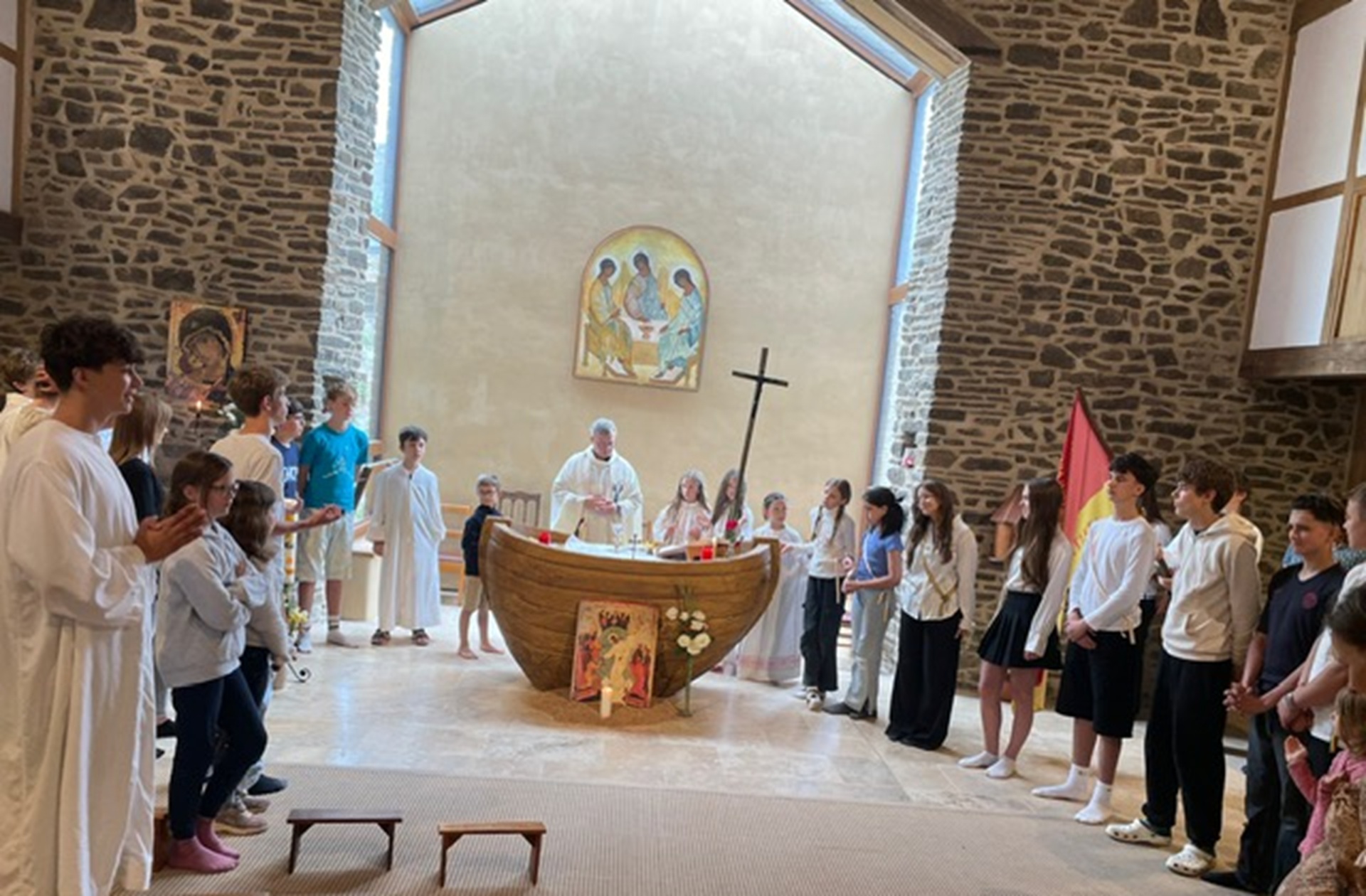 Ateitininkų ir sutvirtinamųjų akademija Tiberiadoje (Foto: D. Kriščiūnienė)