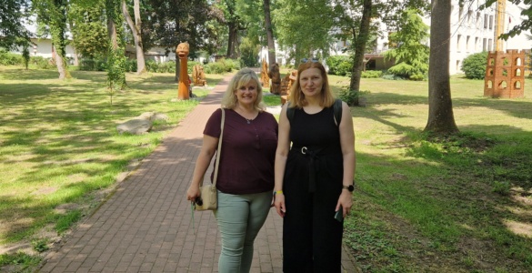 Poetės Giedrės Kazlauskaitės viešnagė