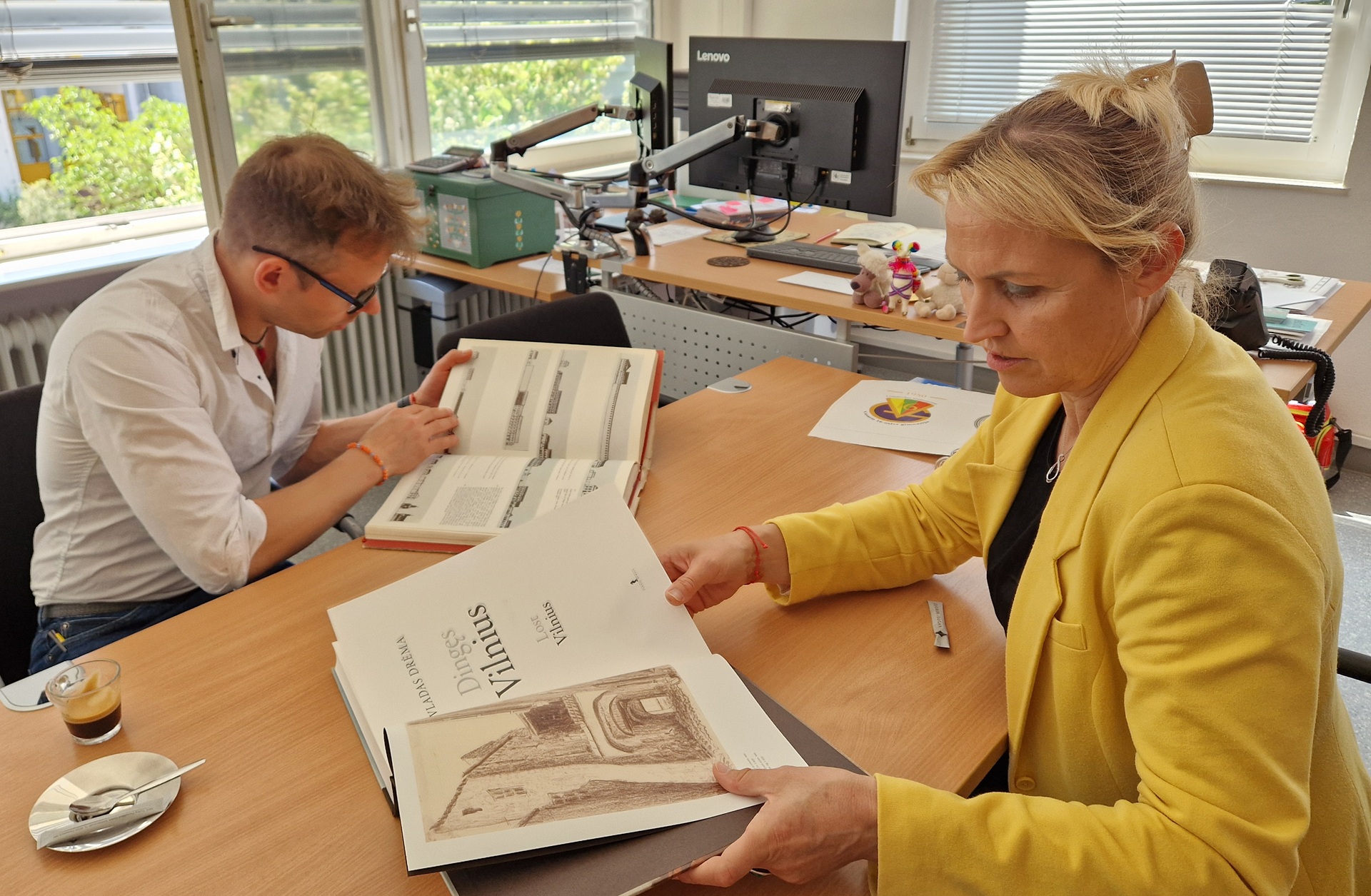 Varšuvos universiteto profesoriaus vizitas (Foto: A. Geibel, D. Kriščiūnienė)